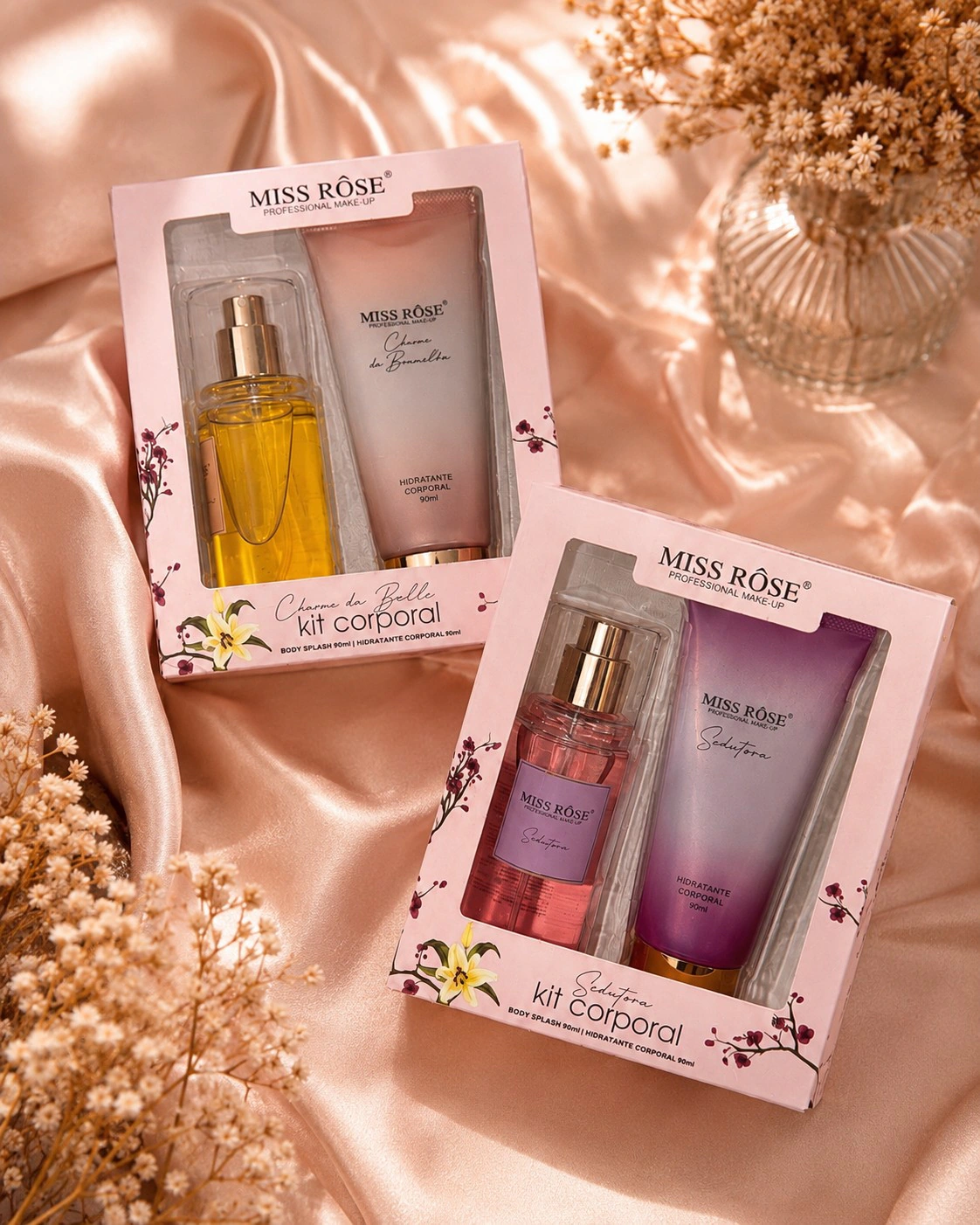 Kit Perfume + Creme Miss Rôse