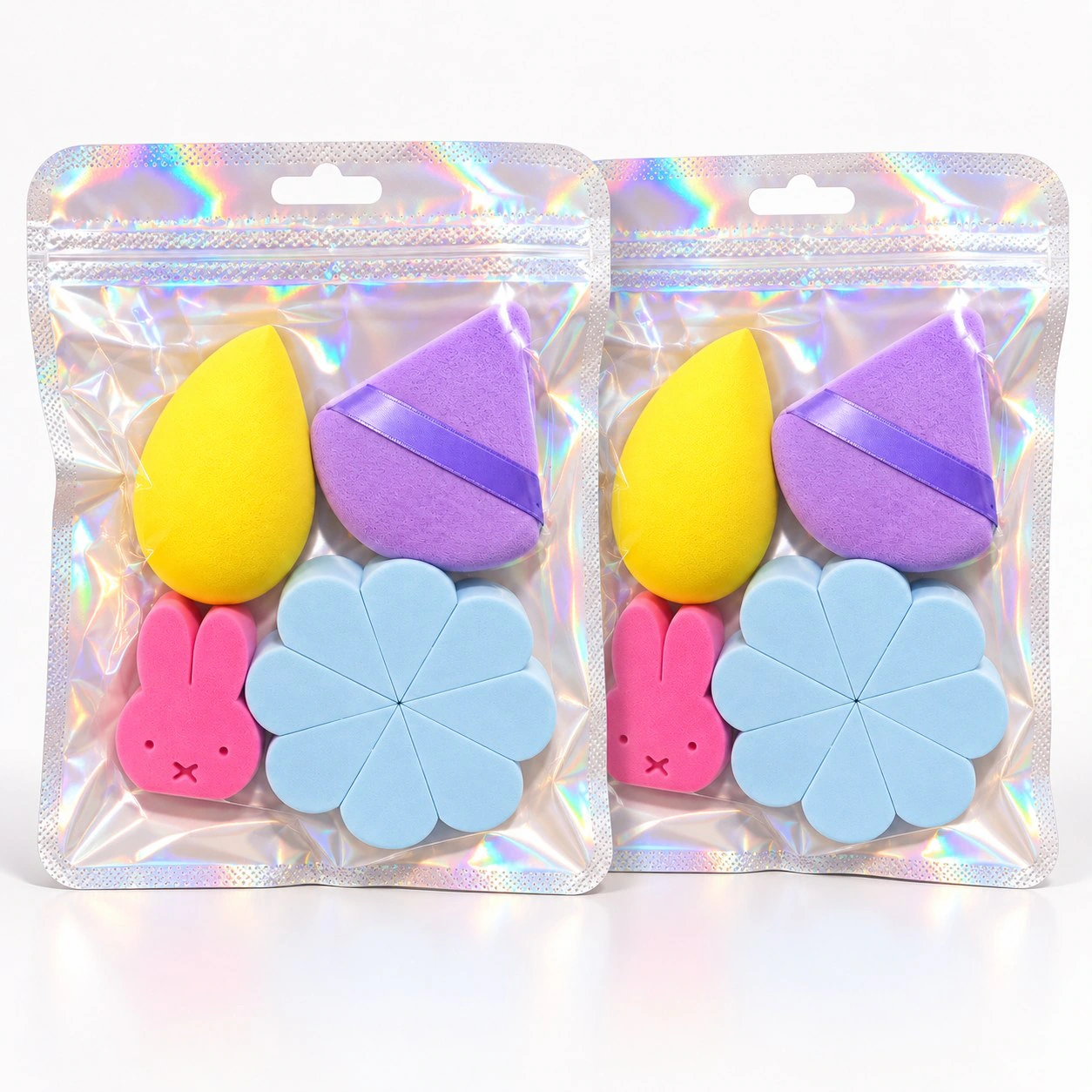 Kit de Esponjas para Maquiagem – 6 Peças