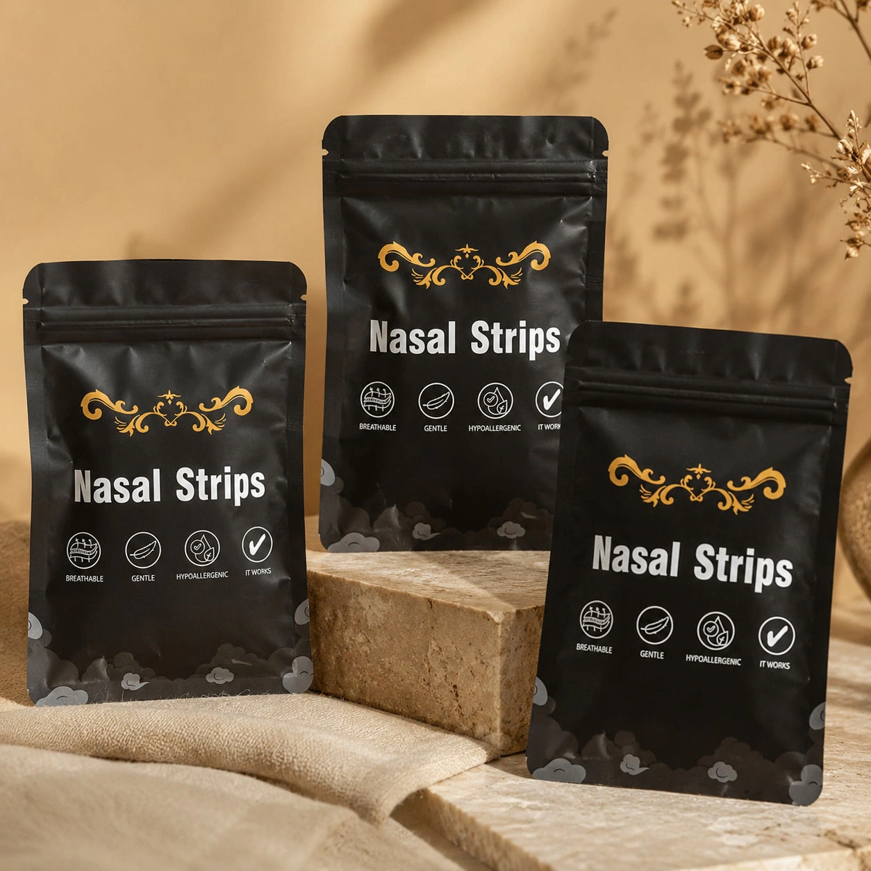 Adesivo Nasal Antirronco