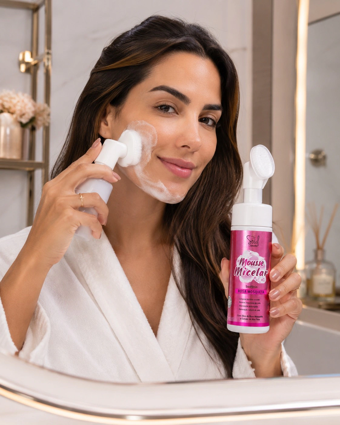 Espuma de Limpeza Facial Soul