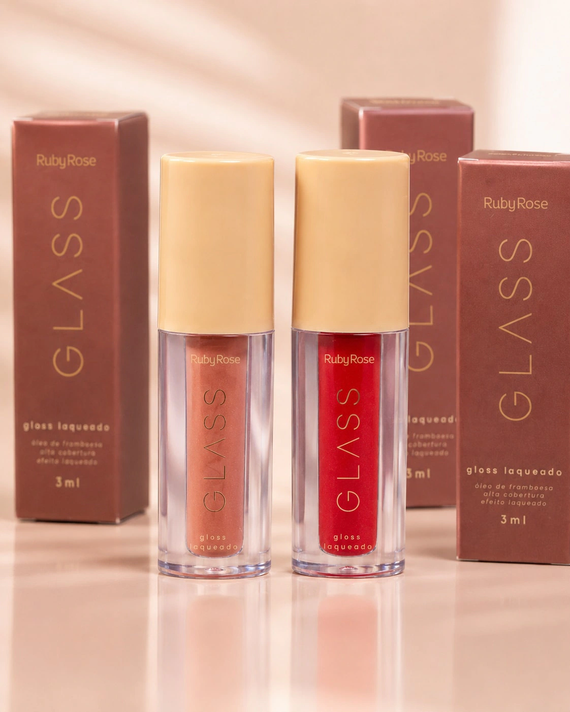 Gloss Laqueado Ruby Rose