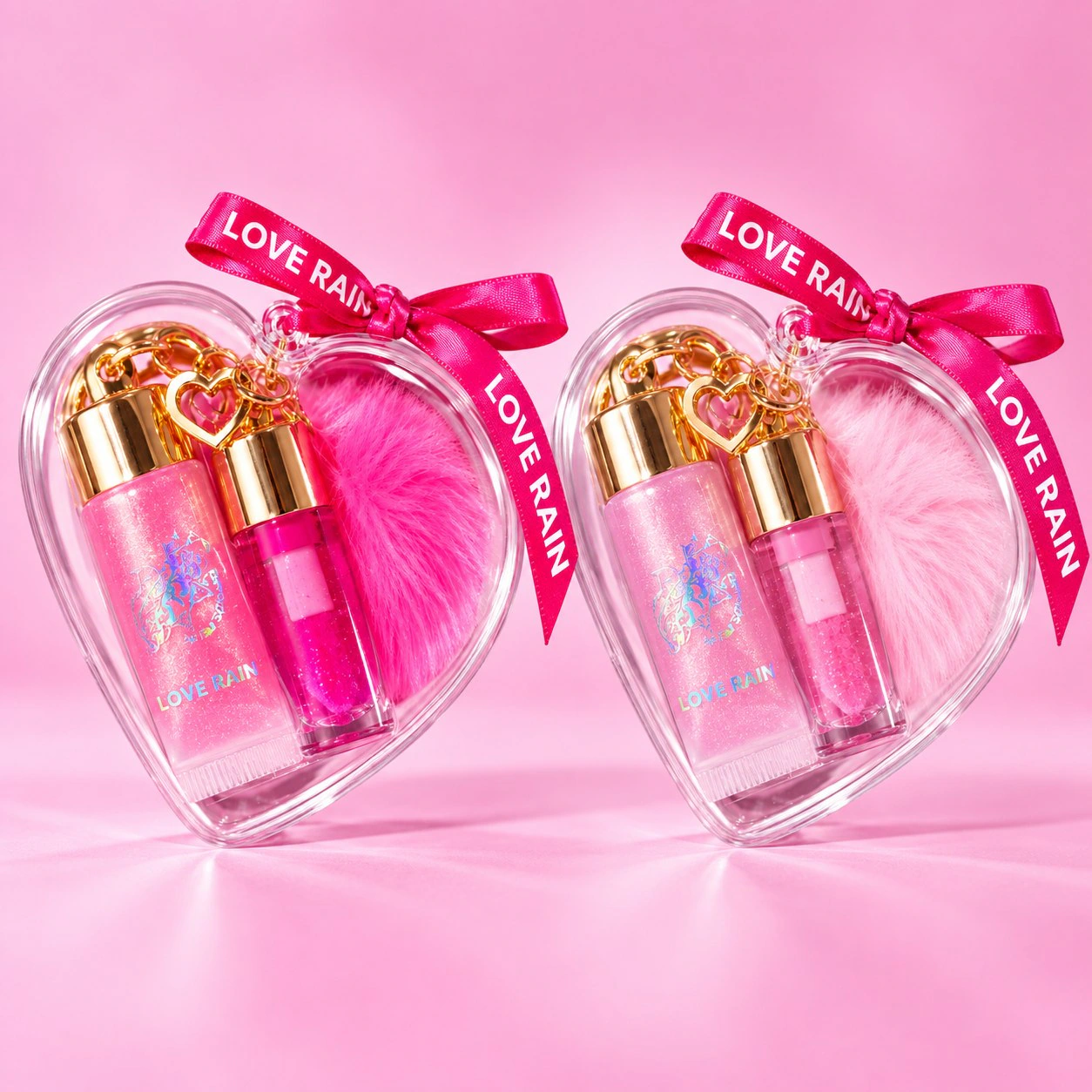 Lip Gloss Coração Love Rain
